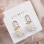 NEW Korean Fashion Trend New Baroque Luxurious Pearls Earrings For Women Drop