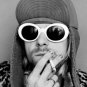 Mens Women CLASSIC VINTAGE 50's RETRO Style SUN GLASSES White Oval Fashion Frame