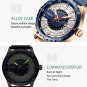 CURREN Men Quartz Watch Brand Chronograph Wristwatch Male Strap Calendar Watches