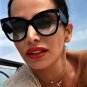 2023 New Tom Fashion Brand Designer Cat Eye Women Sunglasses Female Gradient Poi