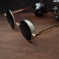 Vintage Steampunk Flip Sunglasses Retro Round Metal Sun Glasses for Men and Wome