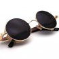 Vintage Steampunk Flip Sunglasses Retro Round Metal Sun Glasses for Men and Wome