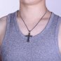 New Cool Boys Mens Stainless Steel Cross Pendant Necklace For Men Women Chain