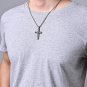 New Cool Boys Mens Stainless Steel Cross Pendant Necklace For Men Women Chain