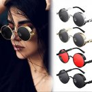 Small Round Sunglasses Women Rounded Vintage Brand Designer Circular Sun Glasses