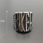 MENDEL Mens Womens Stainless Steel Motorcycle MC Outlaw Biker Ring Men Size 7-15