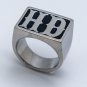 Big Men's Stainless Steel Large HD Motorcycle Biker Ring 195