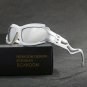 Fashion Wrap Around Y2K Glasses For Men And Women 2000s Cool Trendy Sport Silver