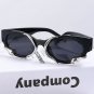 Steampunk Rectangle Sunglasses for Women New Small Frames Punk Snake Sun Glasses