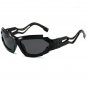 Fashion Wrap Around Y2K Glasses For Men And Women, 2000s Cool Trendy Sport