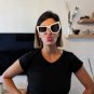 2023 New Punk Sunglasses Eyebrow-raising Funny Sun Glasses Irregular Glasses