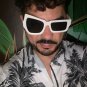 2023 New Punk Sunglasses Eyebrow-raising Funny Sun Glasses Irregular Glasses