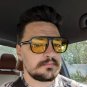 Men Oversized Frame Sunglasses Classic Big Frame Sport Eyeglasses 2023 Vintage