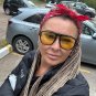 Men Oversized Frame Sunglasses Classic Big Frame Sport Eyeglasses 2023 Vintage
