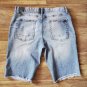 NWOT 36W Mens Dark Wash Jean Shorts 36 Knit Slim Total Flex