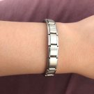 New Fashion Women Jewelry 9mm Width  Color Stainless Steel Bracelet Bangle Girls