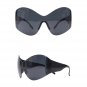 New Steampunk Oversized Sunglasses for Women Trends Punk Y2k Sun Glasses Goggle