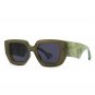 Square Sunglasses Women Wide Glasses Legs Men Travel Shades Male Female UV400