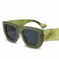 Square Sunglasses Women Wide Glasses Legs Men Travel Shades Male Female UV400