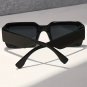 Y2K Rectangle Frame Fashion Sunglasses For Women Men Hiphop Anti Glare Glasses