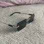 Rimless Sunglasses Rectangle Fashion Popular Women Men Shades Small Square Sun G