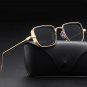 New Vintage Metal Steampunk Sunglasses Men Women Square Sun Glasses For Men