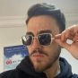 New Vintage Metal Steampunk Sunglasses Men Women Square Sun Glasses For Men