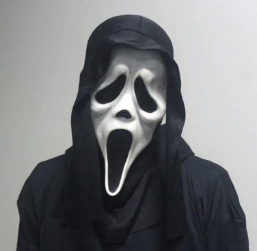 Halloween Mask Demon Screaming Ghostface Mask Funny Death Mask Horror Skull Mask