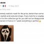 Halloween Mask Demon Screaming Ghostface Mask Funny Death Mask Horror Skull Mask