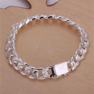 New High-end Women's Mens Fine S925 Sterling Silver Bracelet Fashion Jewelry Gif