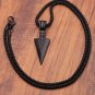 Hip Hop Vintage Men Arrow Necklace Delicate Triangle Spearhead Arrowhead Pendant