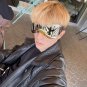 Oversized Punk Goggle Sunglasses Women Men Luxury Brand Designer Y2K Silver