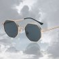 Polygon Metal Sunglasses Vintage Frame For Women Sunglasses Men Luxury Brand