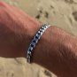 2022 New Trendy Cuban Chain Men Bracelet Classic Stainless Steel 7mm Width Chain