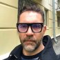Retro Square Glasses Frames Men Women  Men Vintage Transparent Computer Glasses