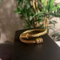 Hip Hop Stainless Steel Men Bangle Bracelet Titanium Adjustable Open Cuff Charm