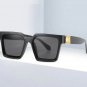 Square Sunglasses Men Luxury Brand Designer Men Eyeglasses Luxury Retro High