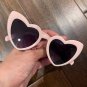 Love Heart Shaped Sunglasses Women Big Frame Fashion Cute Sexy Retro Cat Eye Vin