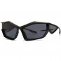Futuristic Y2K Wrap Around Sunglasses: Stand Out in Style with UV400 Protection!