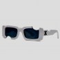 New European and American personality gap sunglasses street shooting catwalk fas