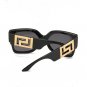 New Square Thick Frame Sunglasses Women Big Size Eyewear Lunette Femme Luxury