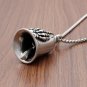 Motorcycle gremlin bell / necklace