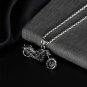 European and American hipsters skull flame motorcycle fashion hip-hop punk soul