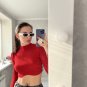 Small Rectangle Sunglasses Women Oval Vintage Brand Designer Square Sun Glasses