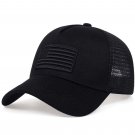 Fashion American Flag Embroidery Baseball Net Caps Spring and Summer Outdoor