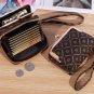 New Wallet Women's Wrist Strap Short Old Flower Zero Wallet Large Capacity Coin