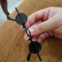 Vintage Rock Punk Man Sunglasses Classic Small Round Sunglasses Women Wide Bridg