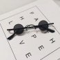 Vintage Rock Punk Man Sunglasses Classic Small Round Sunglasses Women Wide Bridg