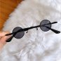 Vintage Rock Punk Man Sunglasses Classic Small Round Sunglasses Women Wide Bridg