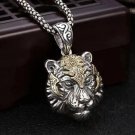 High Quality Fashion Creative Tiger Head Domineering Pendant Mature Man Personal